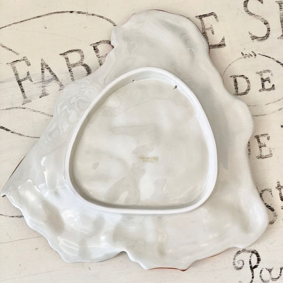 VINTAGE Style Santa Plate, Christmas Decor, Very Good Condition - Picture 4 of 5